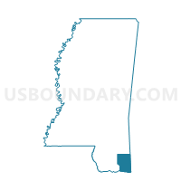Jackson County in Mississippi